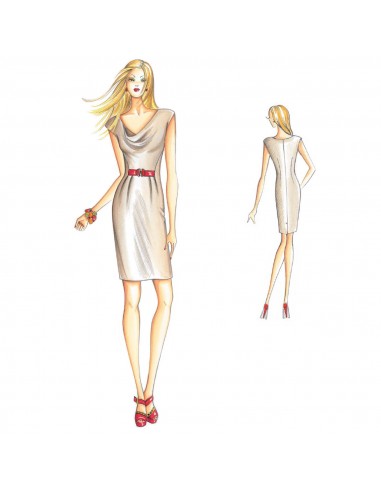 tube dress pattern for sewing