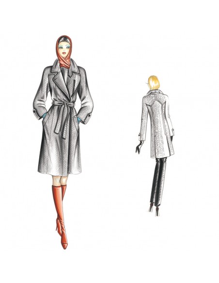 Model 2918 | Sewing Pattern Coats / Overcoats / Jackets