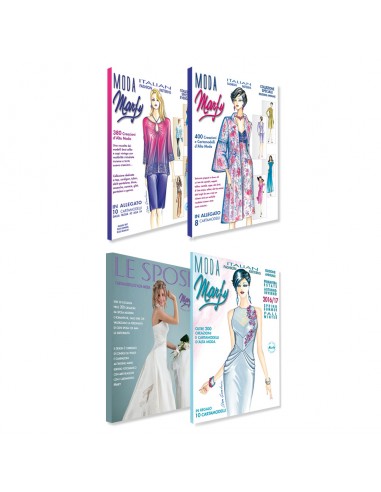 Paquet de 4 catalogues Marfy